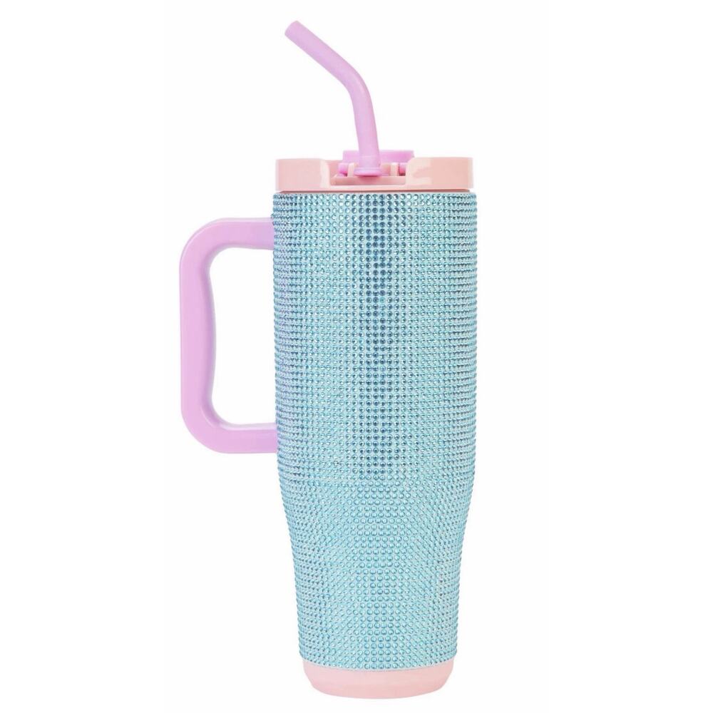 Simply Southern Pink Rhinestone 40 Ounce Tumbler - Picture 3 of 5